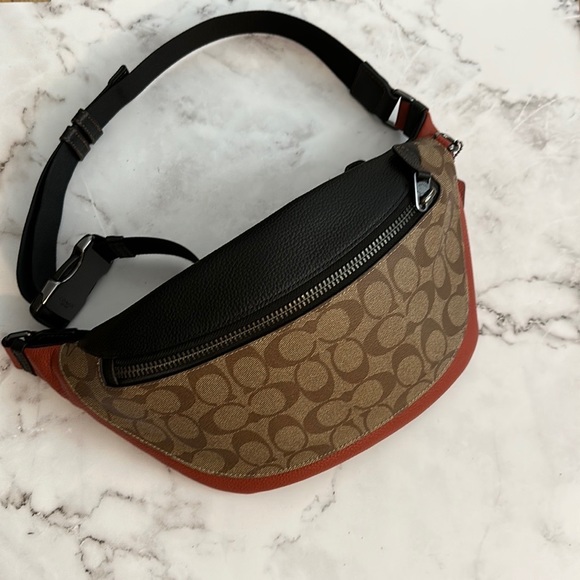 Coach Charter Leather Belt Bag - Picture 3 of 6